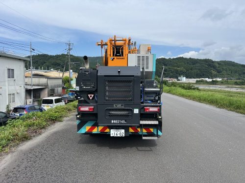 ﾗﾌﾀｰｸﾚｰﾝ16t(GR-160N-5）納車しました。